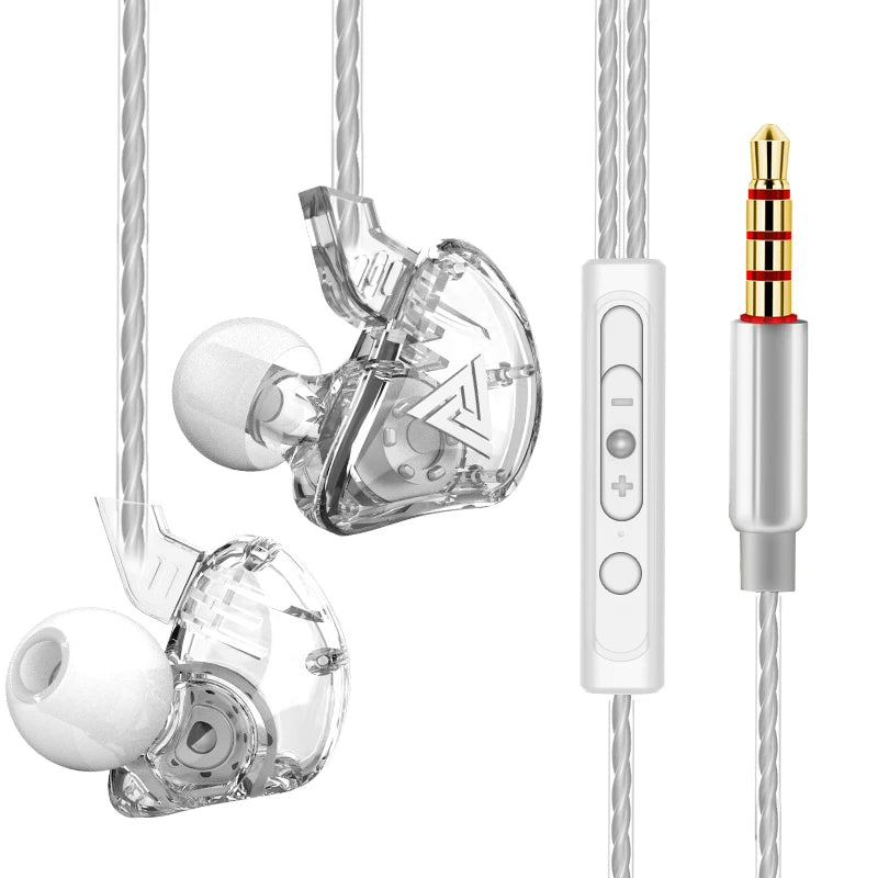 سماعة QKZ AK6 السلكية – أداء احترافي وجودة HiFi لعشاق الصوت