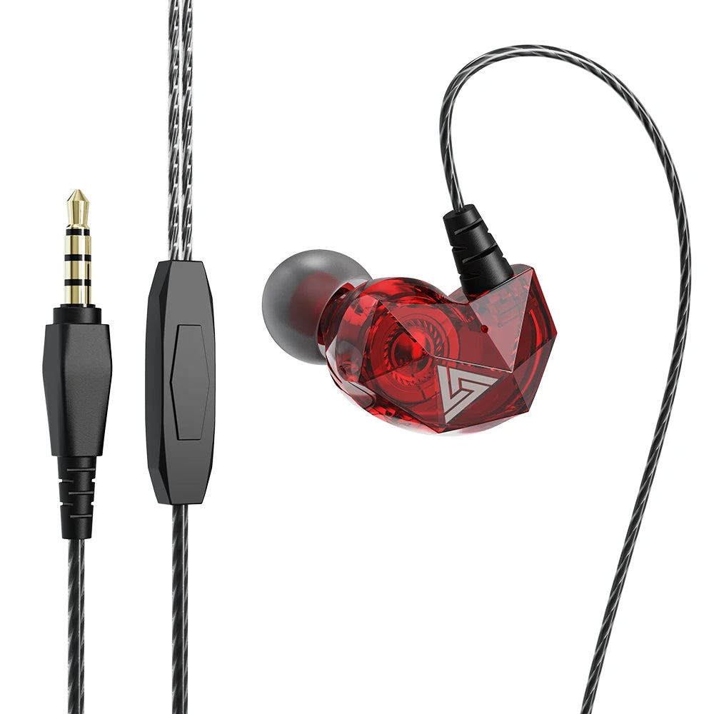 سماعة QKZ AK6 السلكية – أداء احترافي وجودة HiFi لعشاق الصوت