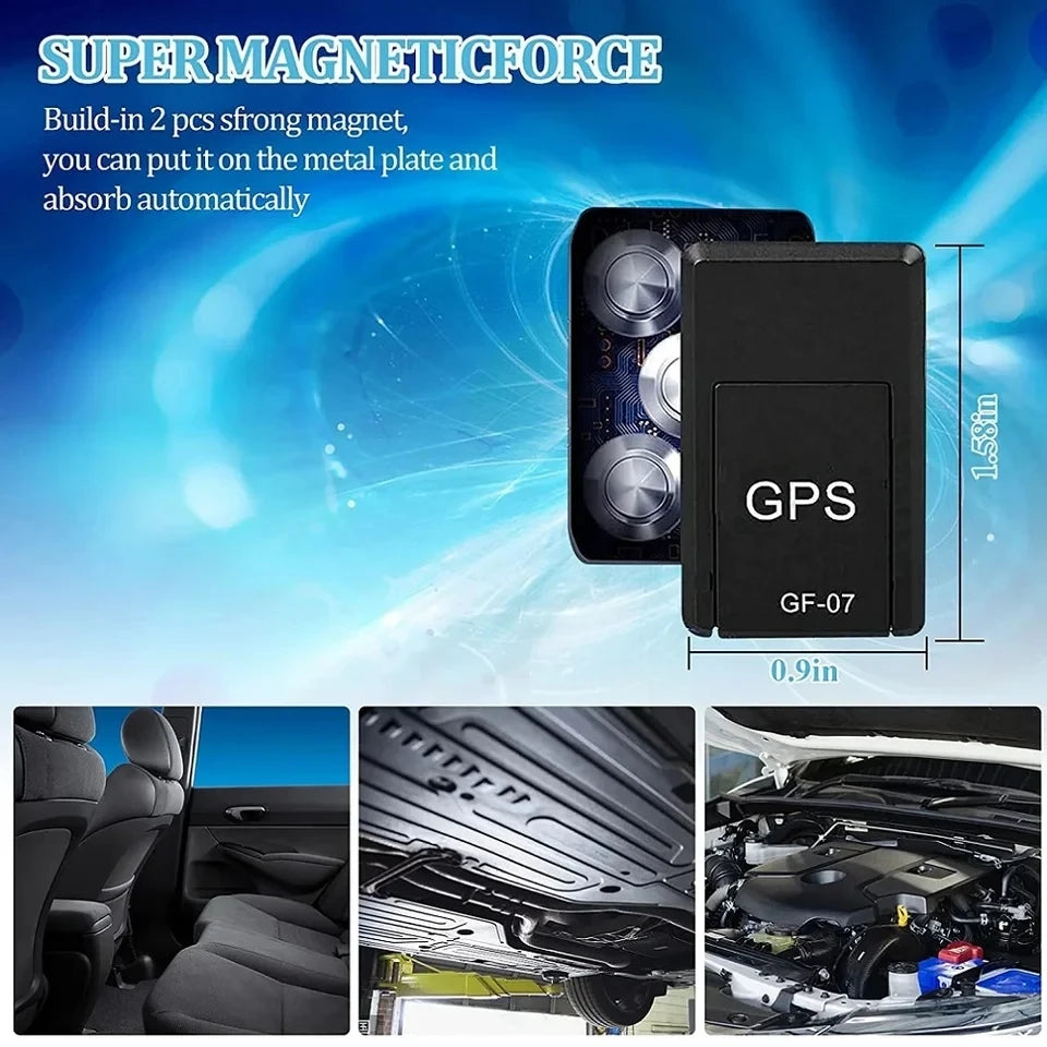 جهاز تتبع GPS مغناطيسي صغير – أمان ذكي للمركبات والأشخاص