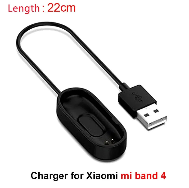 شاحن مغناطيسي ذكي لسوار شاومي Mi Band (الإصدارات 3 إلى 8)