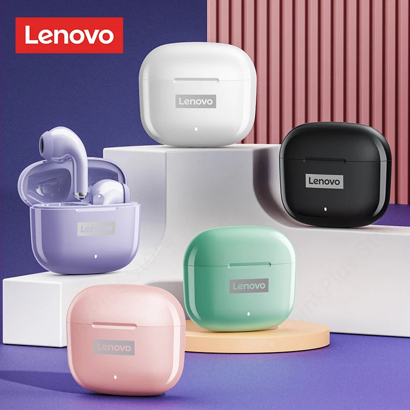 سماعات Lenovo LP40 Pro اللاسلكية – تجربة صوتية رياضية بلا انقطاع