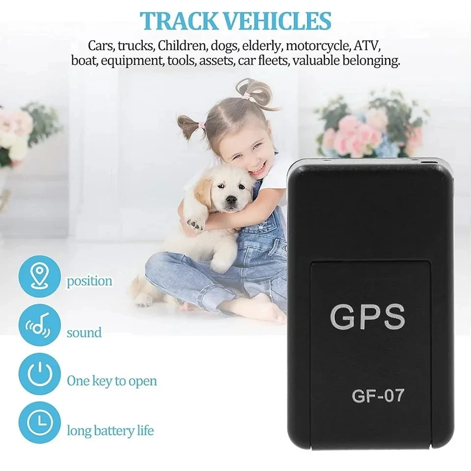 جهاز تتبع GPS مغناطيسي صغير – أمان ذكي للمركبات والأشخاص
