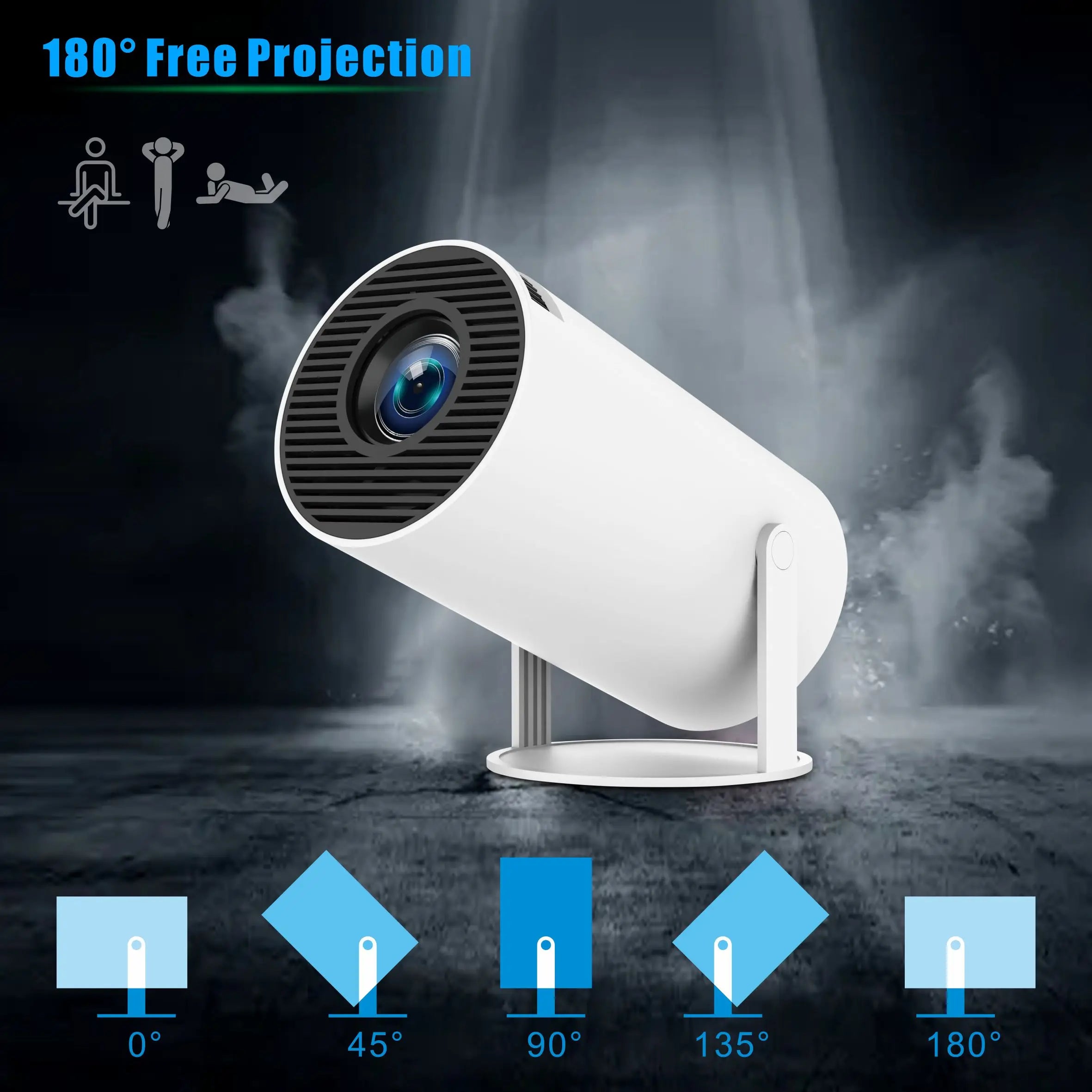 جهاز عرض HY300 Pro – تجربة سينمائية متكاملة بحجم راحة اليد