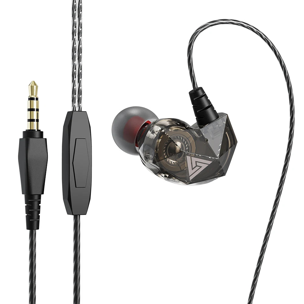 سماعة QKZ AK6 السلكية – أداء احترافي وجودة HiFi لعشاق الصوت