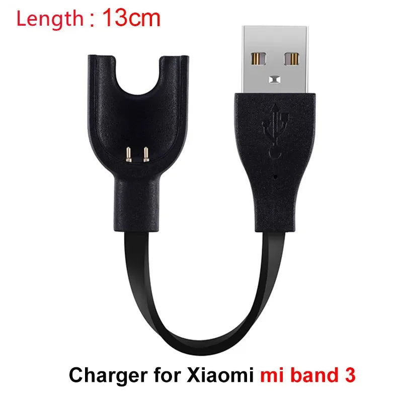 شاحن مغناطيسي ذكي لسوار شاومي Mi Band (الإصدارات 3 إلى 8)