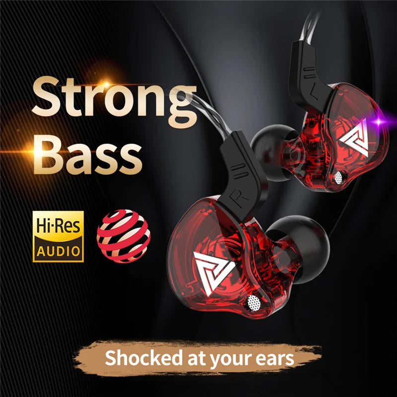 سماعة QKZ AK6 السلكية – أداء احترافي وجودة HiFi لعشاق الصوت