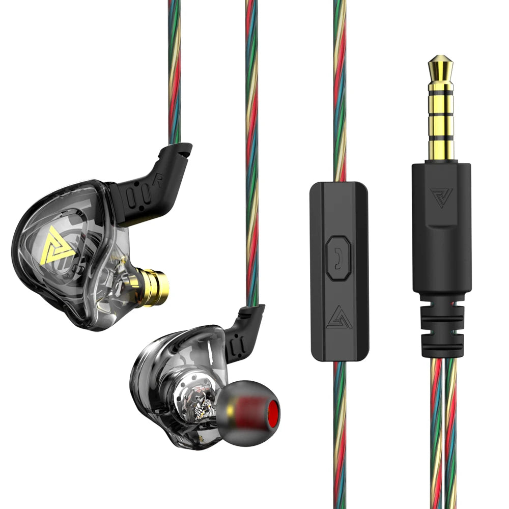 سماعة QKZ AK6 السلكية – أداء احترافي وجودة HiFi لعشاق الصوت
