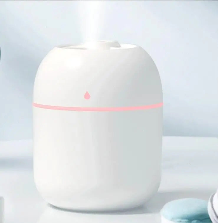 مرطب هواء صغير USB بسعة 250ML – لمسة انتعاش وأناقة في كل زاوية