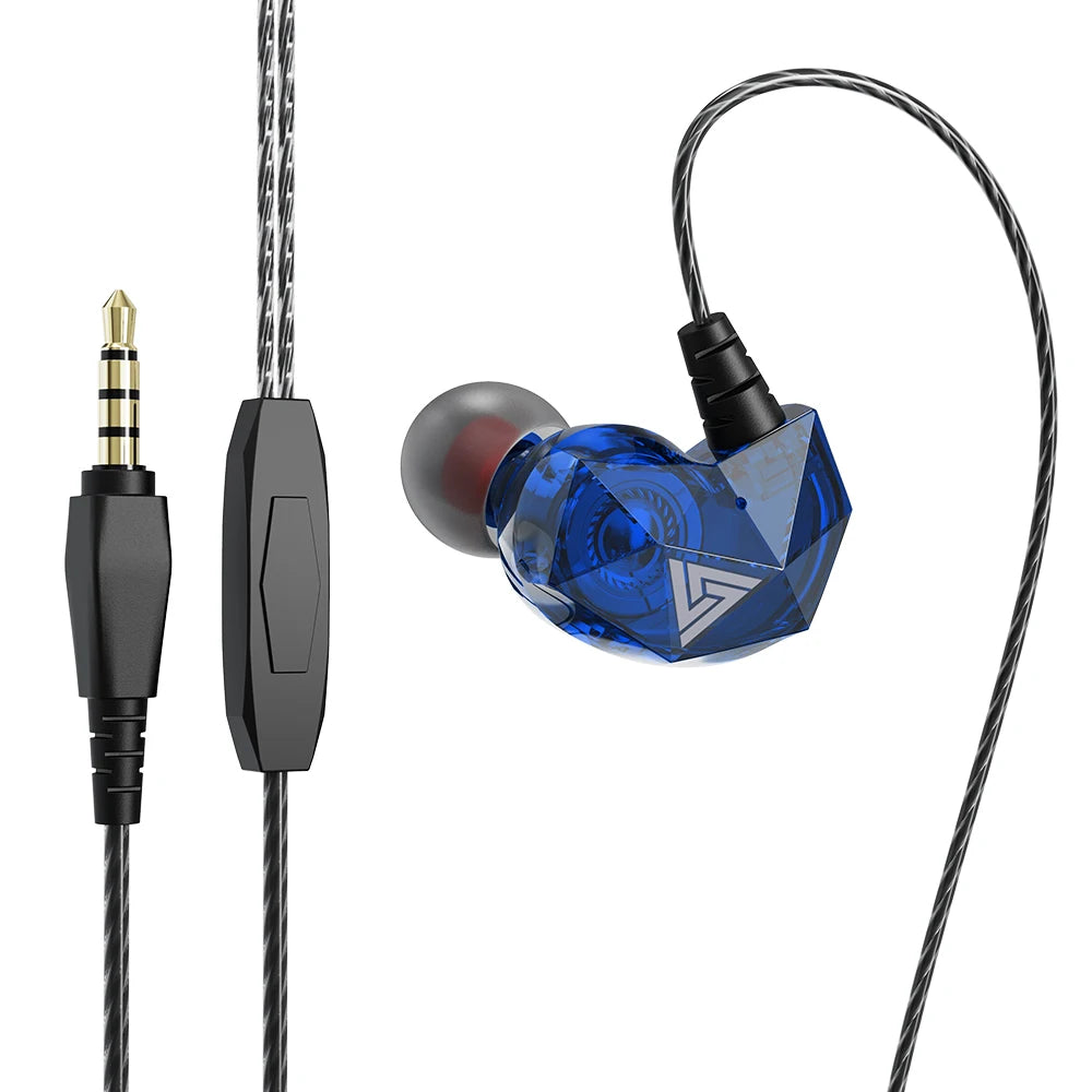 سماعة QKZ AK6 السلكية – أداء احترافي وجودة HiFi لعشاق الصوت
