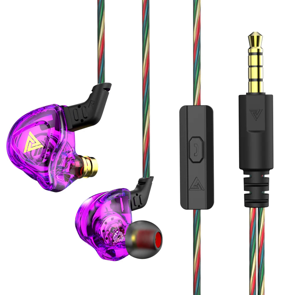 سماعة QKZ AK6 السلكية – أداء احترافي وجودة HiFi لعشاق الصوت